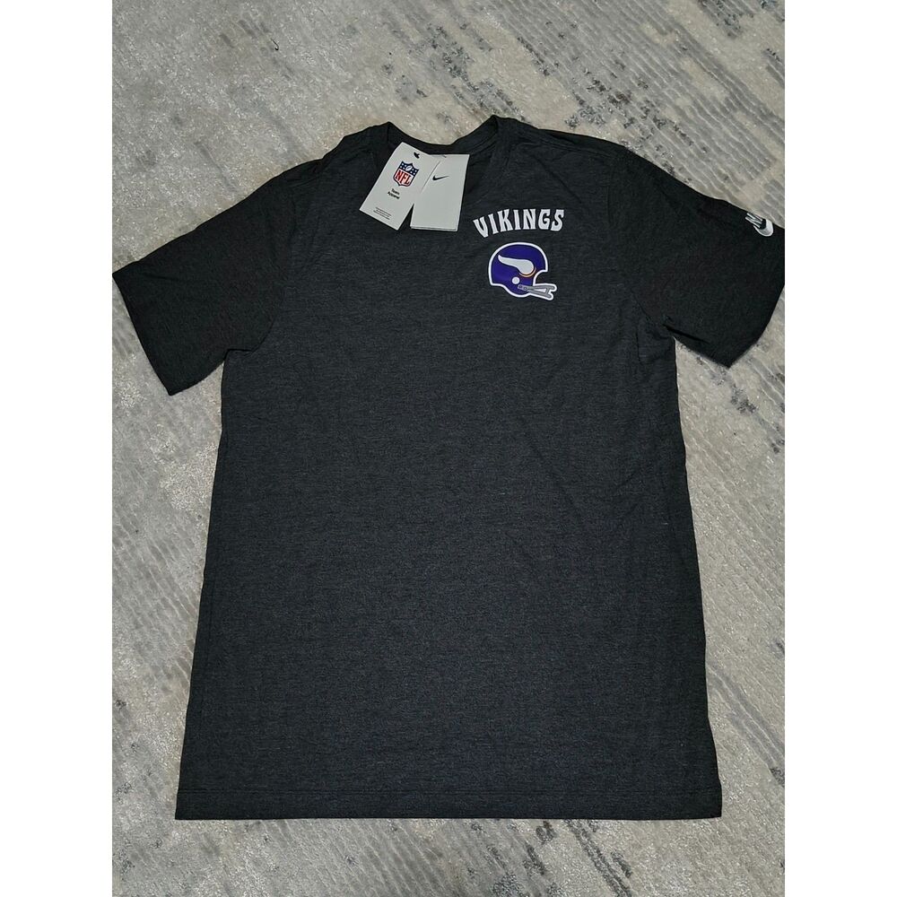 Nike Minnesota Vikings T-Shirt Mens M NFL Football 1961 Logo Tee New w/ Tags